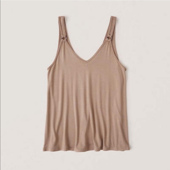 Abercrombie & Fitch Tops - ABERCROMBIE & FITCH Soft Drapey Tank